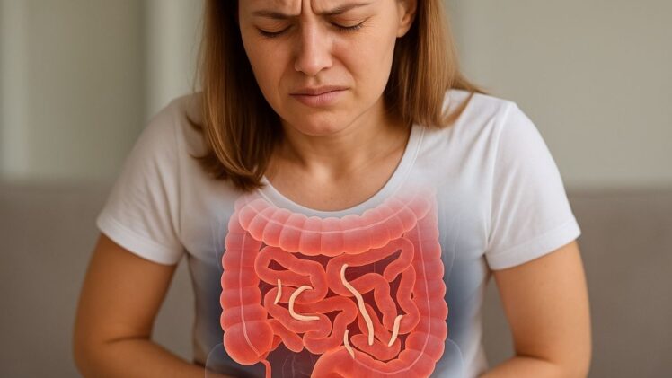 Tapeworms in gut