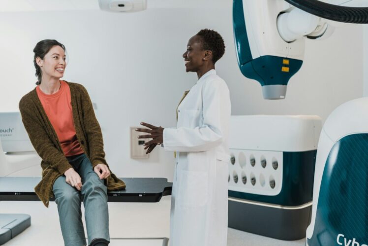 doctor with patient