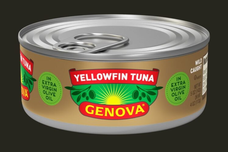 Genova Yellowfin Tuna in in Extra Virgin Olive Oil with Sea Salt