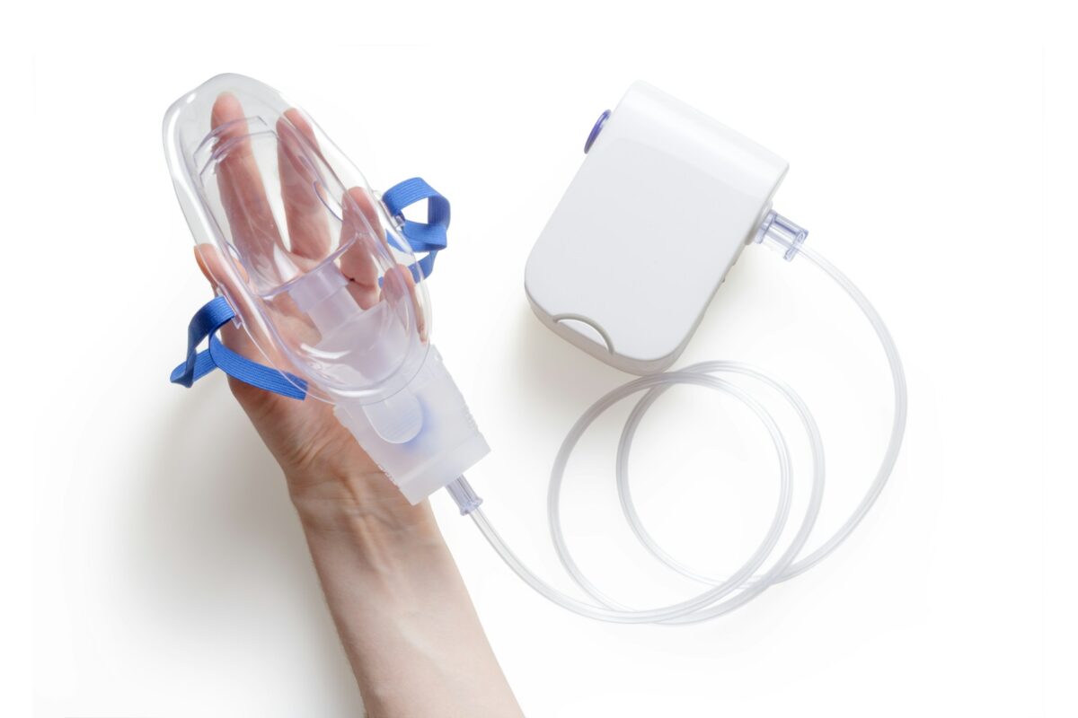 portable oxygen mask