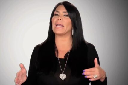 Renee Graziano screenshot from the trailer of Mob Wives