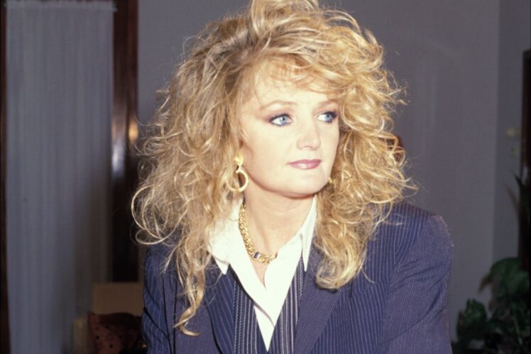 Bonnie Tyler in Moscow on the eve of a concert there.